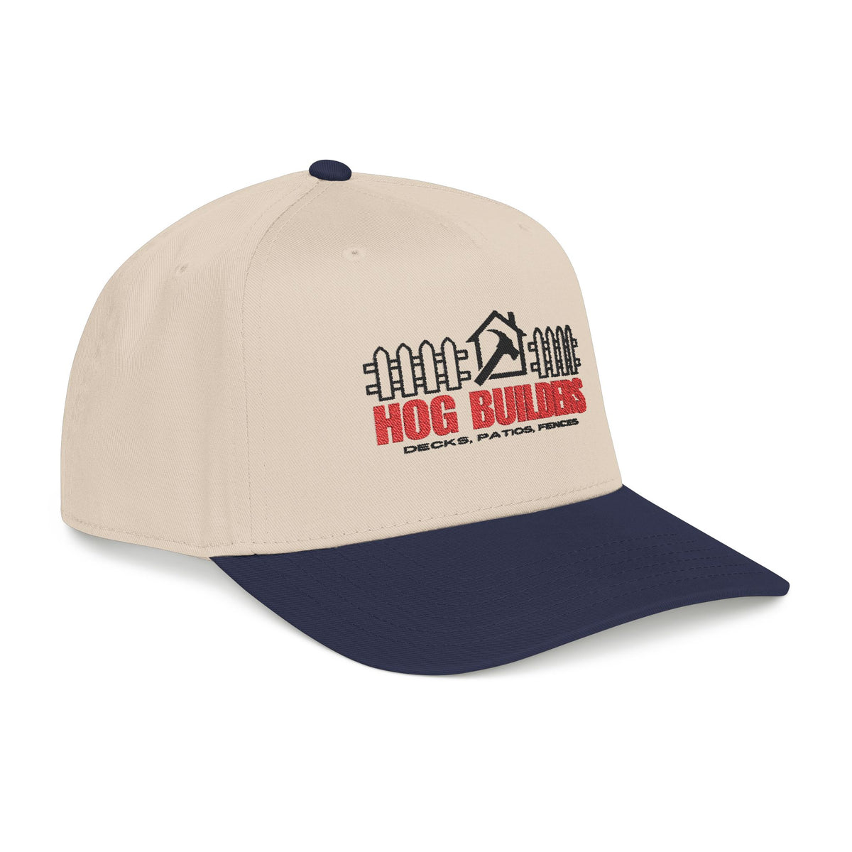 Mid Profile Baseball Cap - Customize With Embroidery