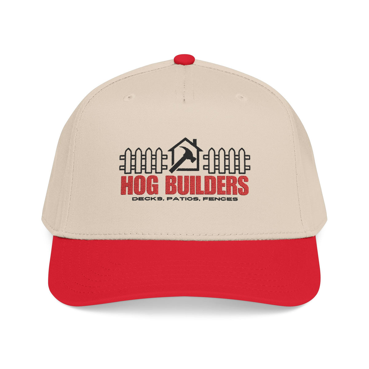 Mid Profile Baseball Cap - Customize With Embroidery