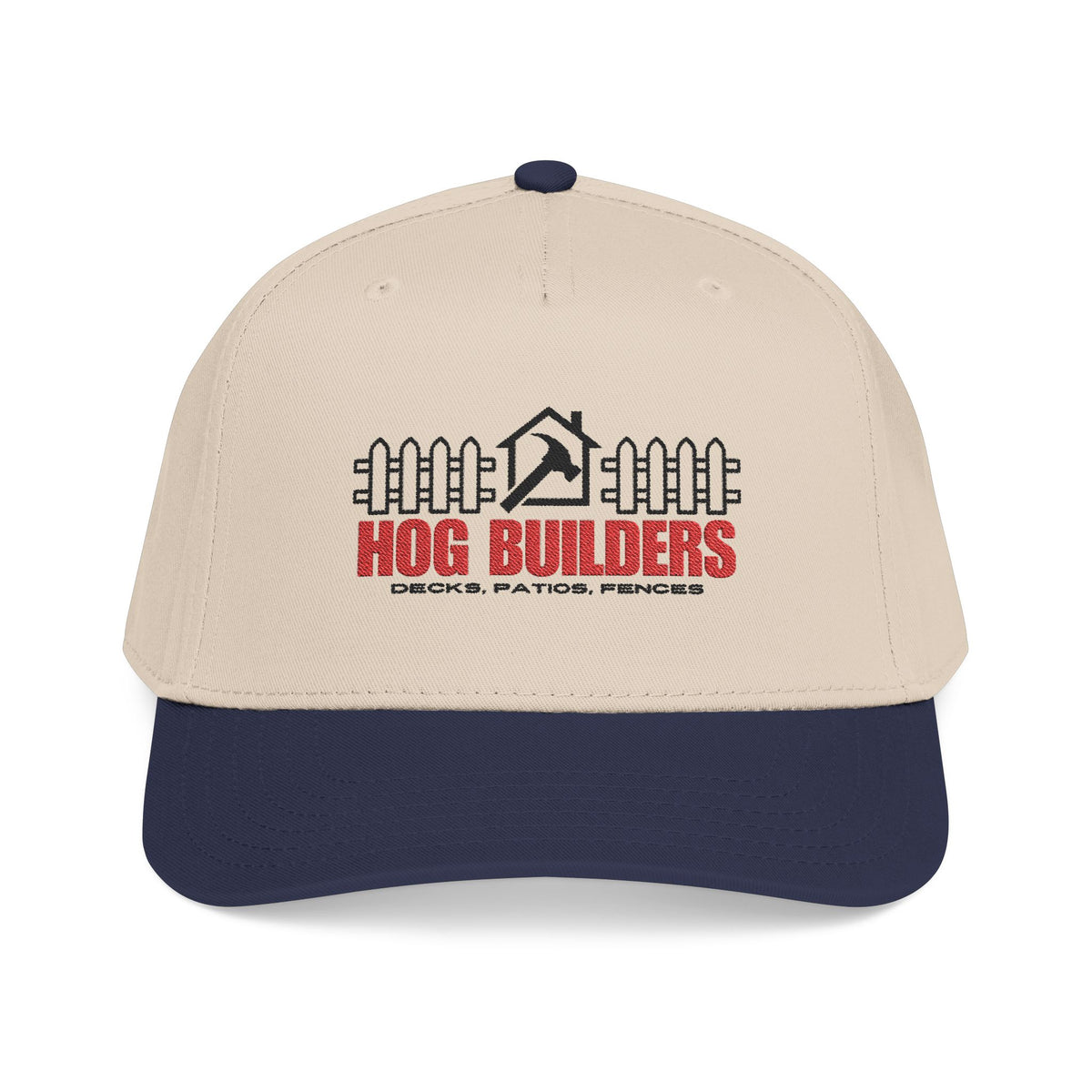 Mid Profile Baseball Cap - Customize With Embroidery