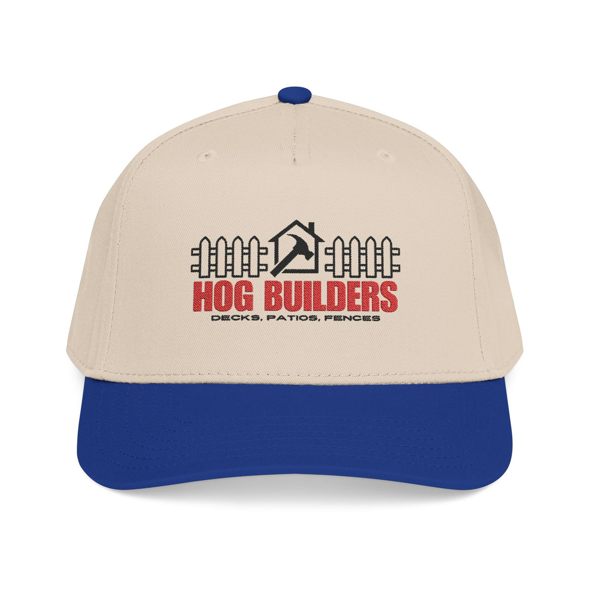 Mid Profile Baseball Cap - Customize With Embroidery