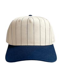 Navy Pinstripe