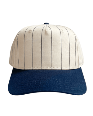 Navy Pinstripe
