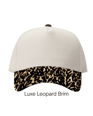 Luxe Leopard Brim