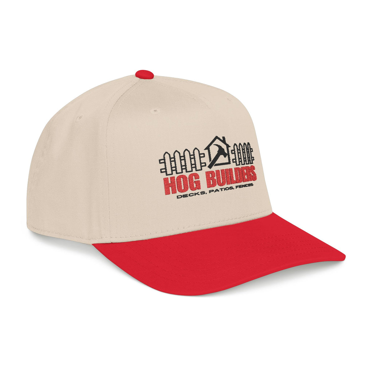 Mid Profile Baseball Cap - Customize With Embroidery