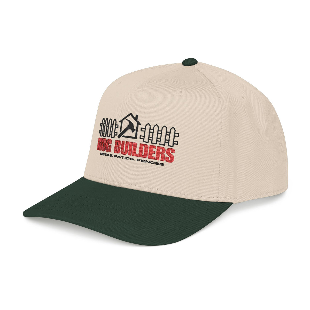 Mid Profile Baseball Cap - Customize With Embroidery