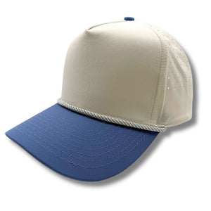 Cream / Blue Bill / Silver Rope