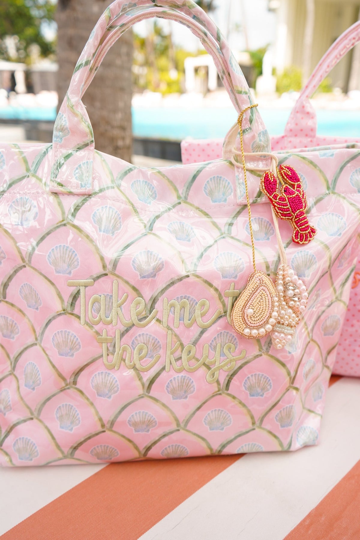 Cabana Clear Coat Tote