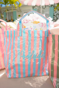 Pink & Blue Stripe