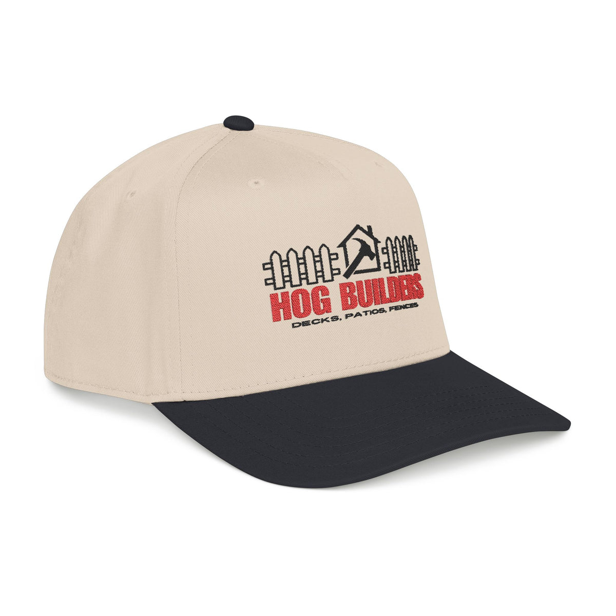 Mid Profile Baseball Cap - Customize With Embroidery