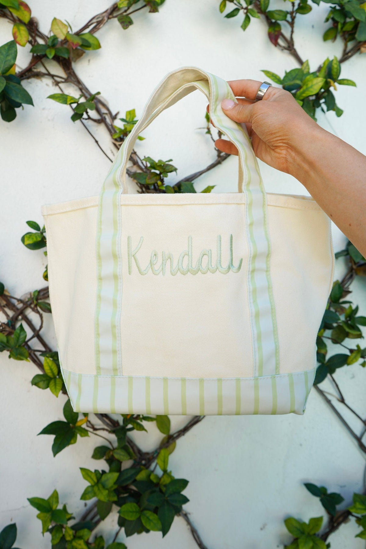 Mini Canvas Tote