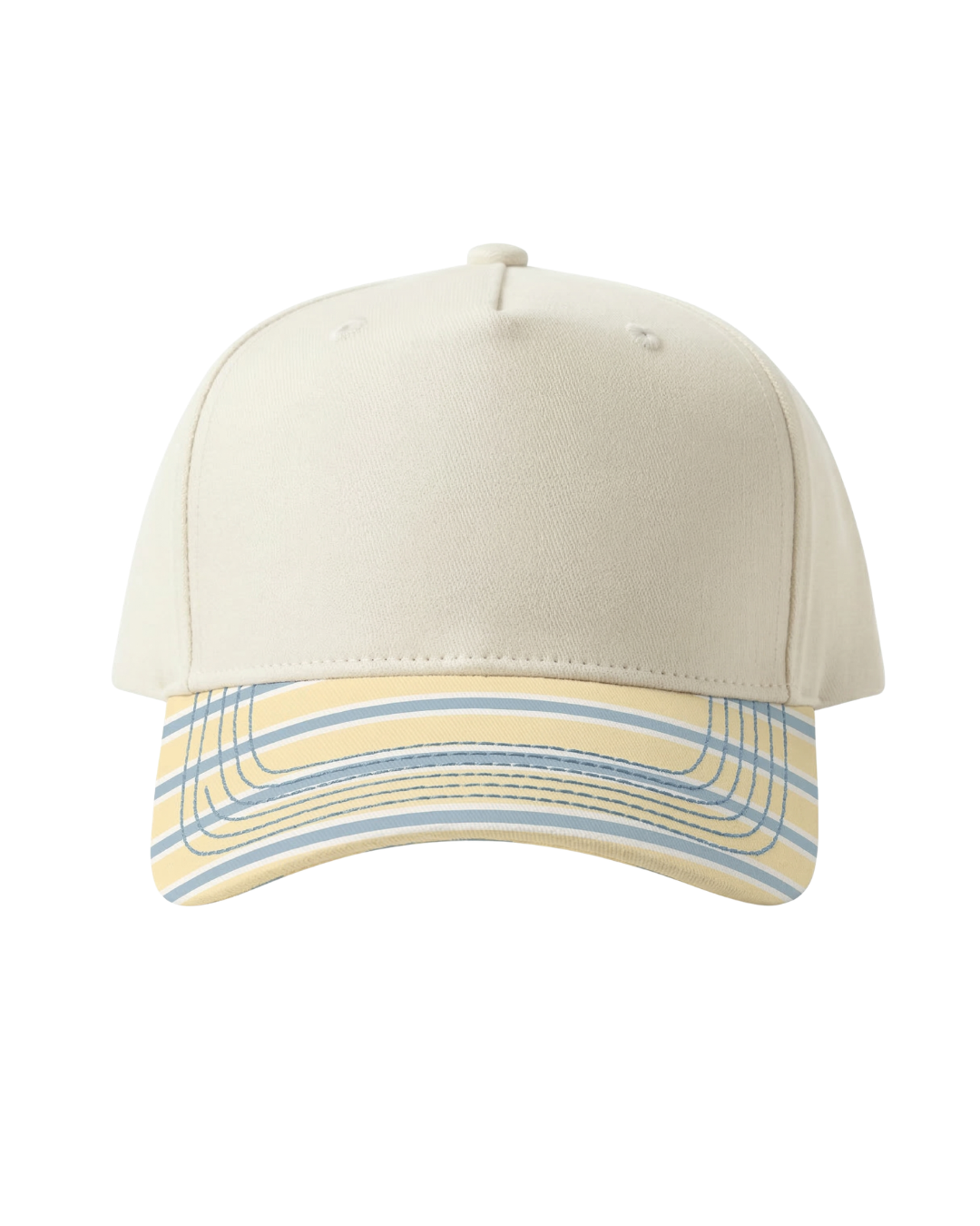Canvas Hat - Specialty Bill Prints Polka Dots & Stripes | Vintage Trucker Cap