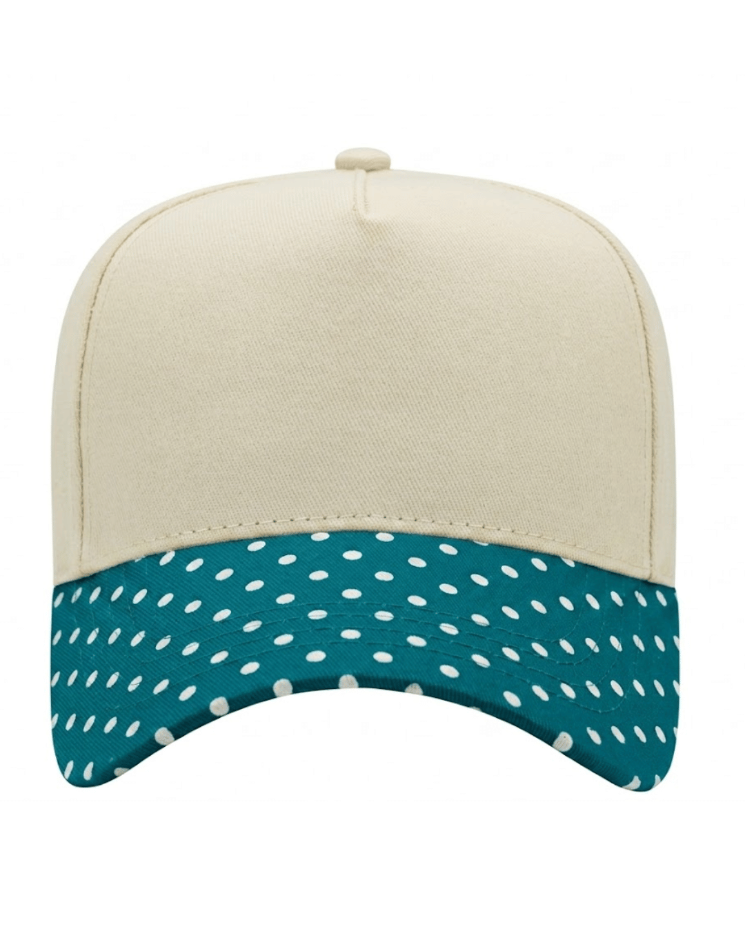 Canvas Hat - Specialty Bill Prints Polka Dots & Stripes | Vintage Trucker Cap
