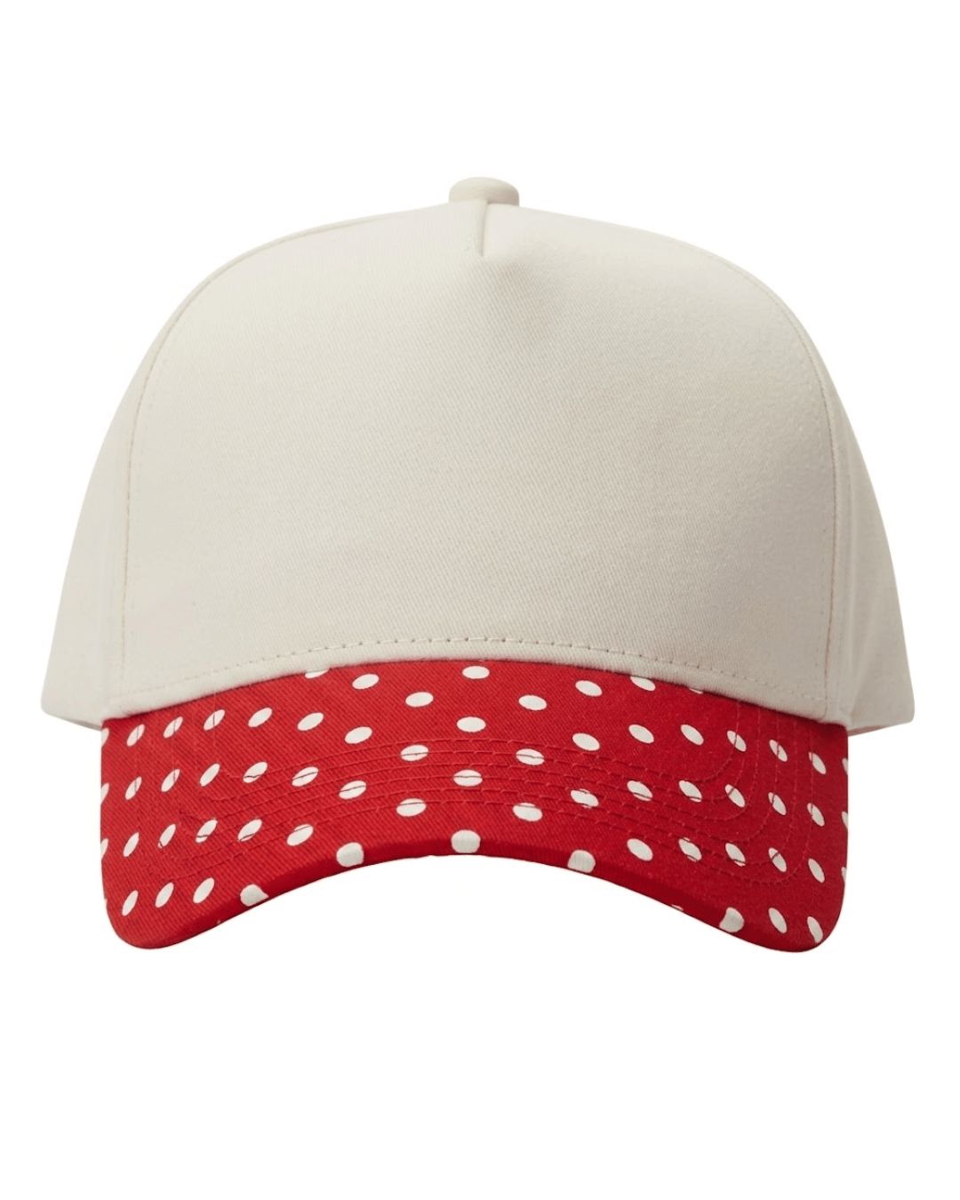 Canvas Hat - Specialty Bill Prints Polka Dots & Stripes | Vintage Trucker Cap