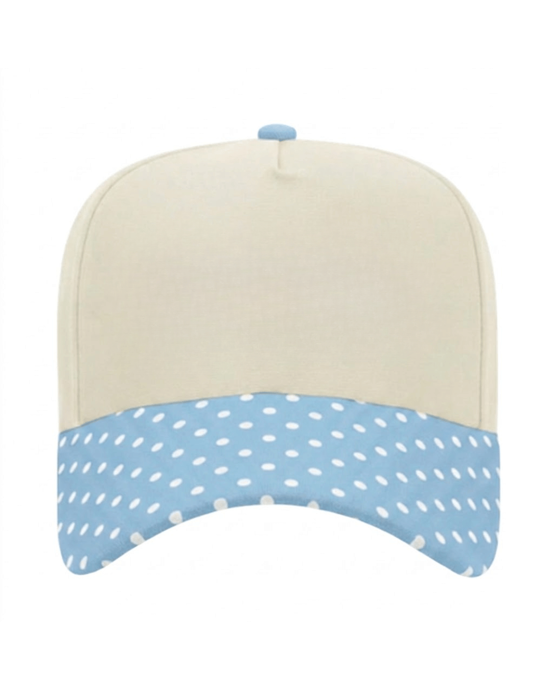 Canvas Hat - Specialty Bill Prints Polka Dots & Stripes | Vintage Trucker Cap