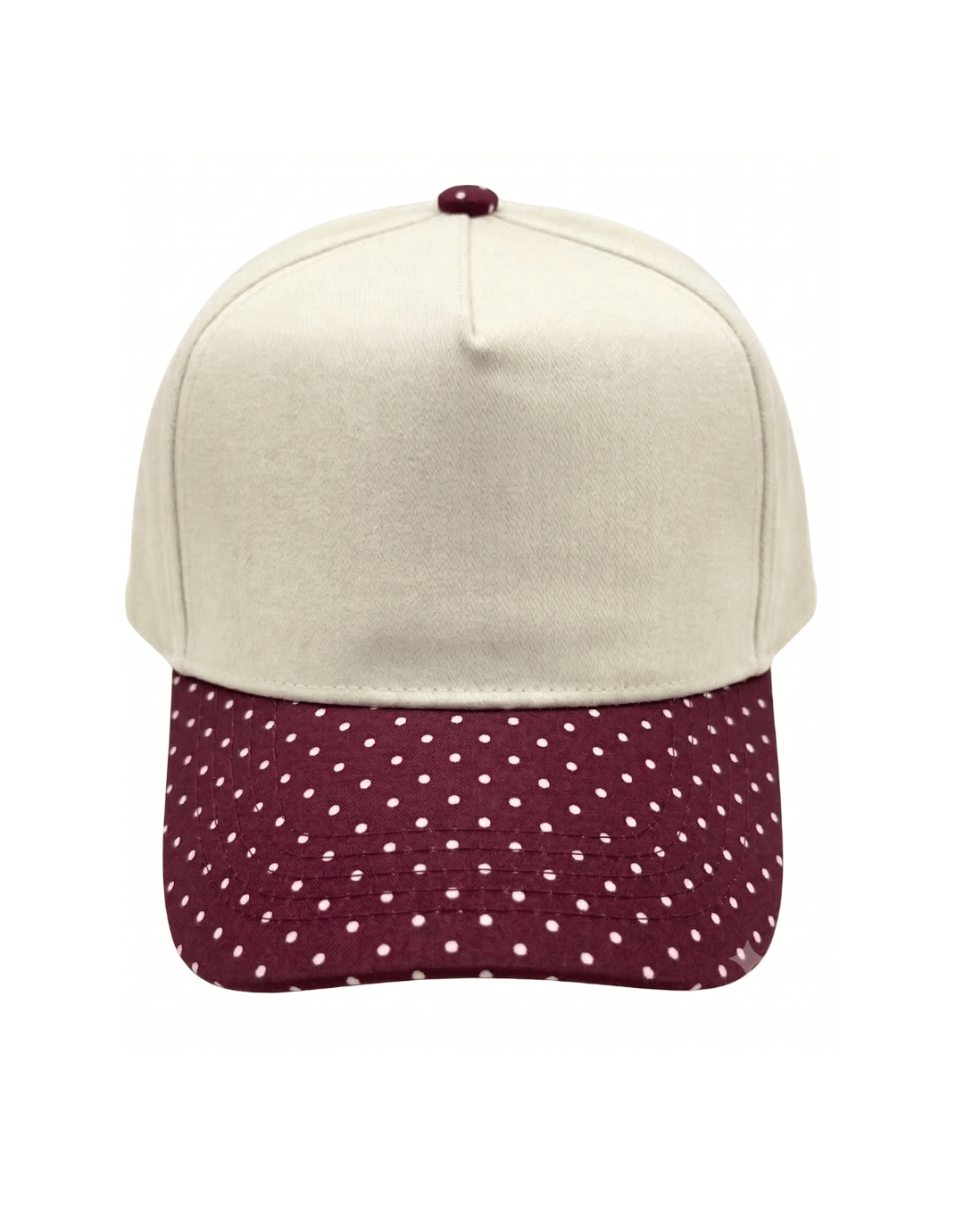 Canvas Hat - Specialty Bill Prints Polka Dots & Stripes | Vintage Trucker Cap