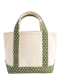 Olive Green Polka Dot
