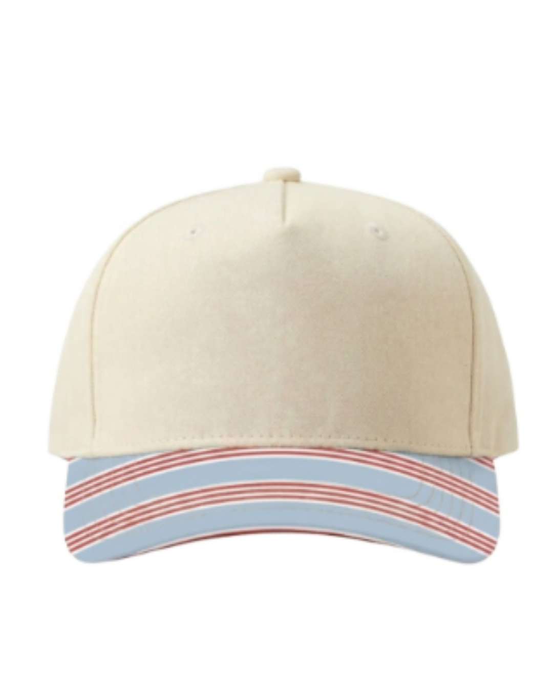 Canvas Hat - Specialty Bill Prints Polka Dots & Stripes | Vintage Trucker Cap