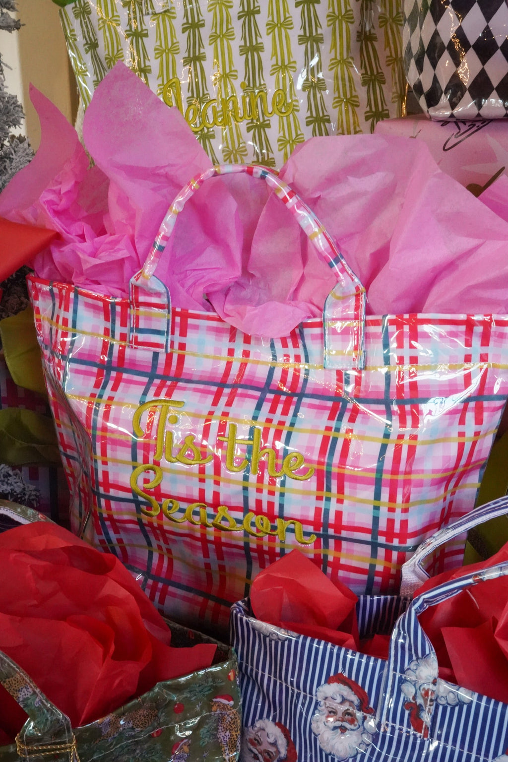 Cabana Clear Coat Tote
