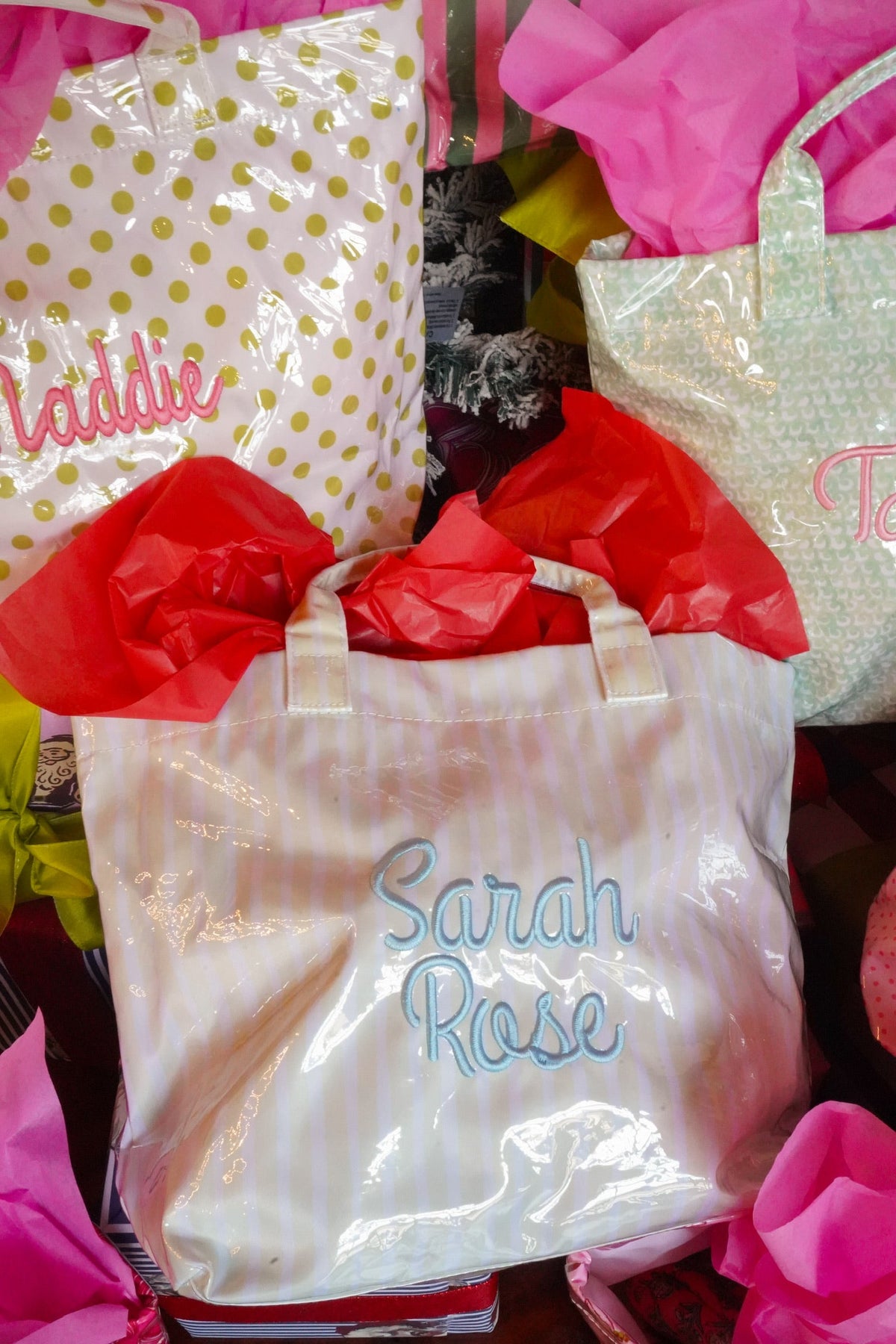 Cabana Clear Coat Tote