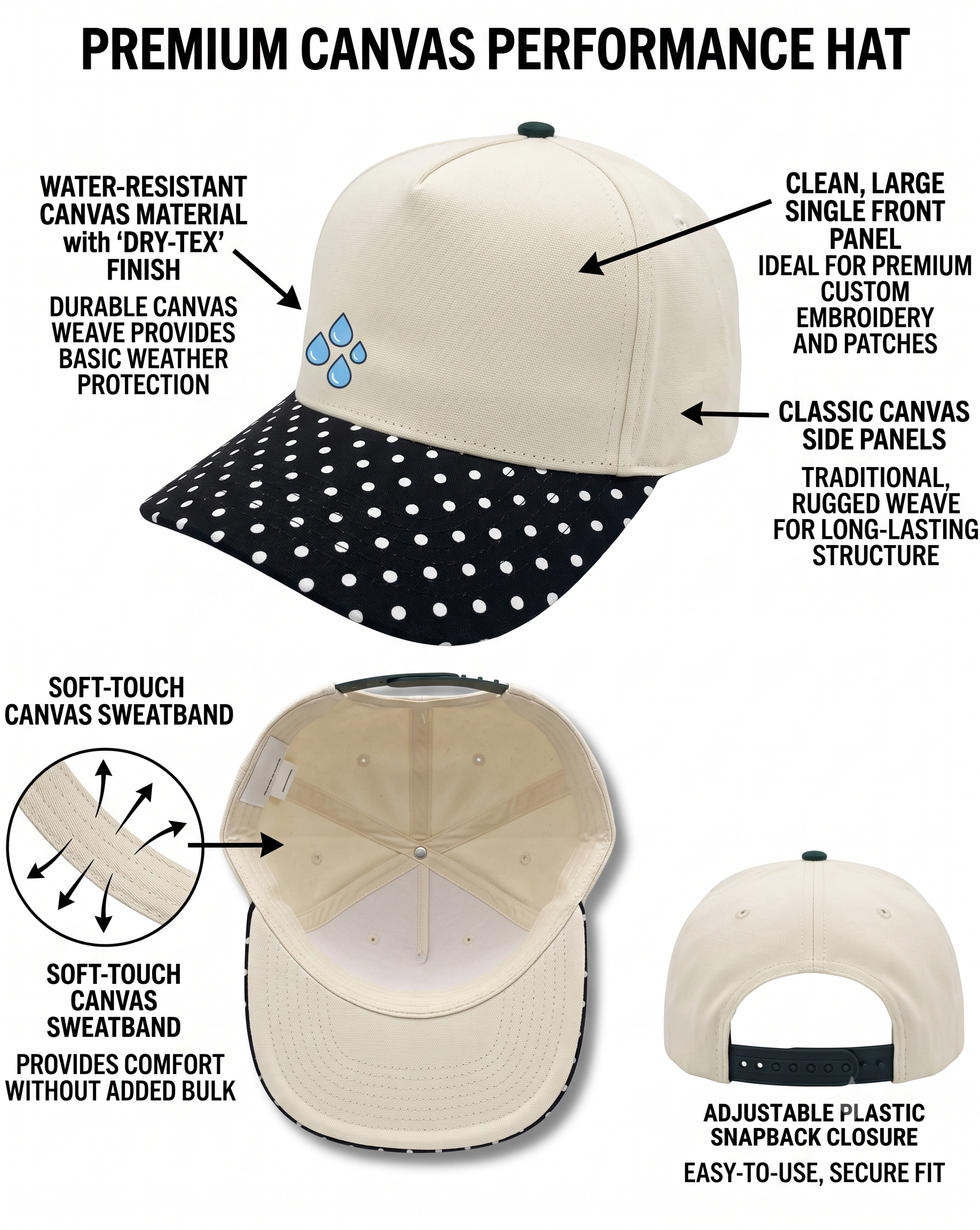 Canvas Hat - Core Colors