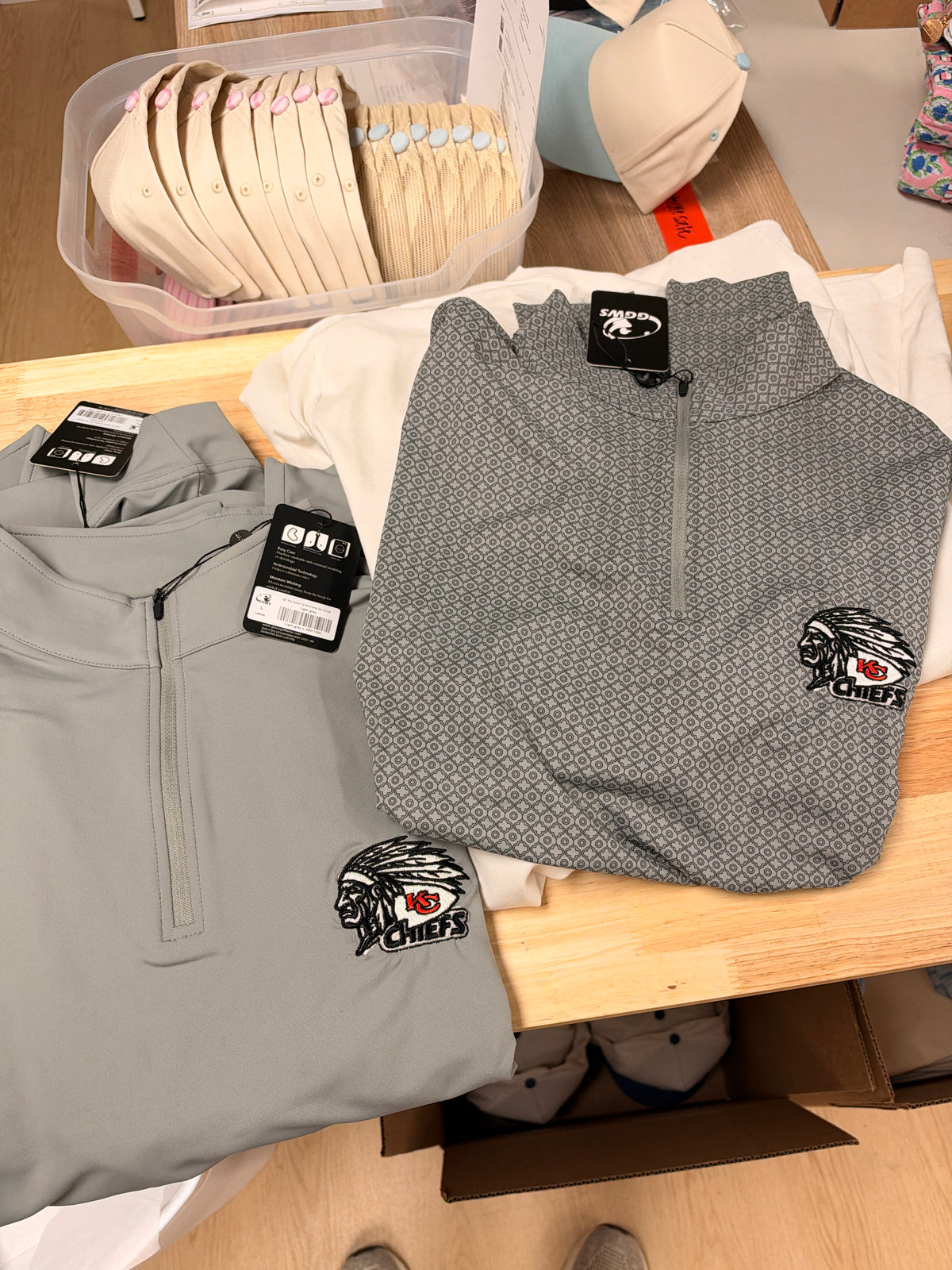 Custom Quarter Zips