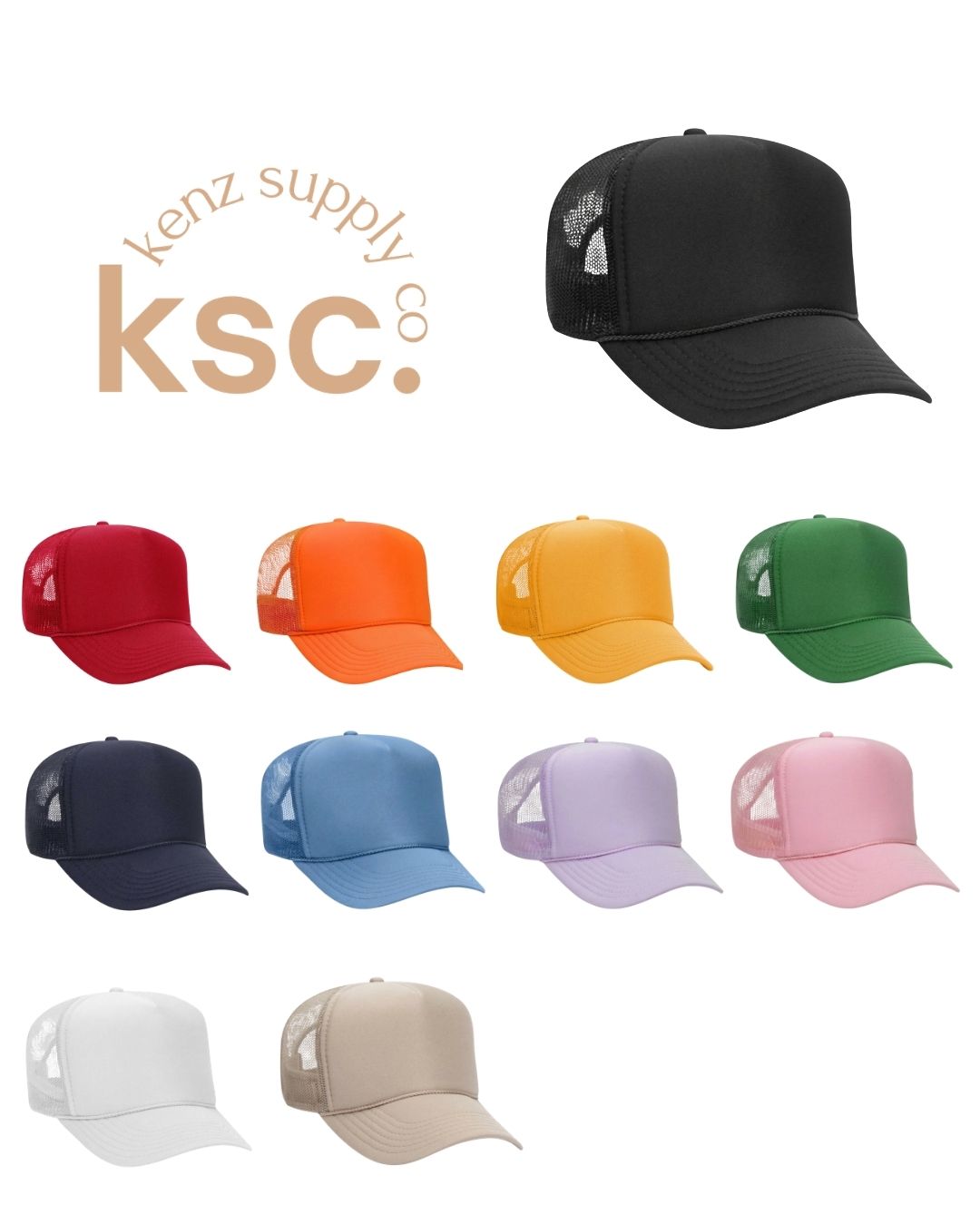 Foam Hat - Core Colors