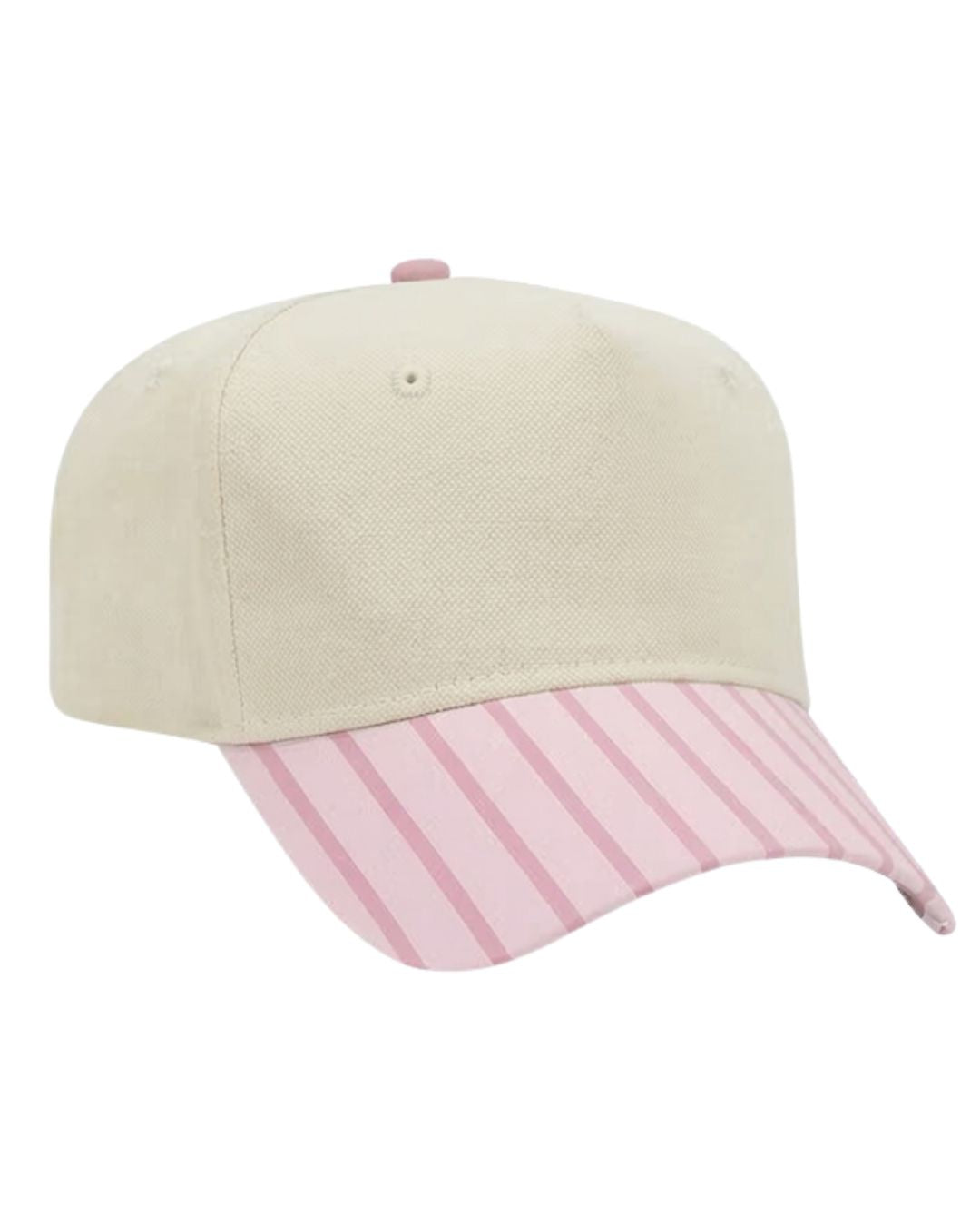 Canvas Hat - Specialty Bill Prints Polka Dots & Stripes