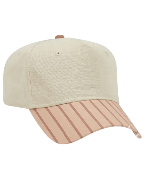 Canvas Hat - Specialty Bill Prints Polka Dots & Stripes | Vintage Trucker Cap