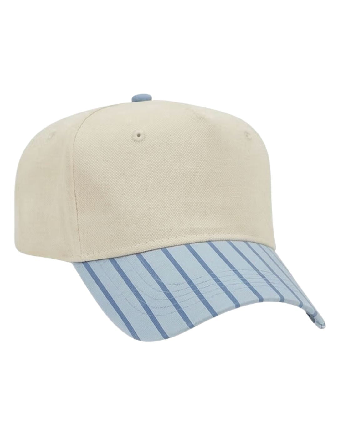 Canvas Hat - Specialty Bill Prints Polka Dots & Stripes