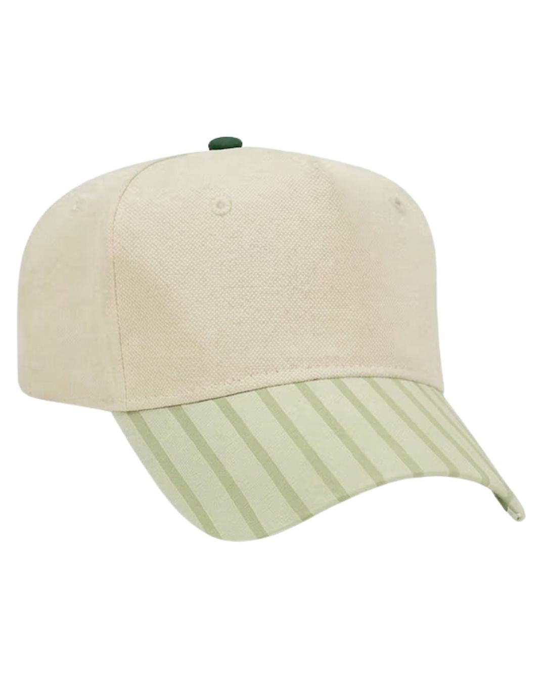 Canvas Hat - Specialty Bill Prints Polka Dots & Stripes