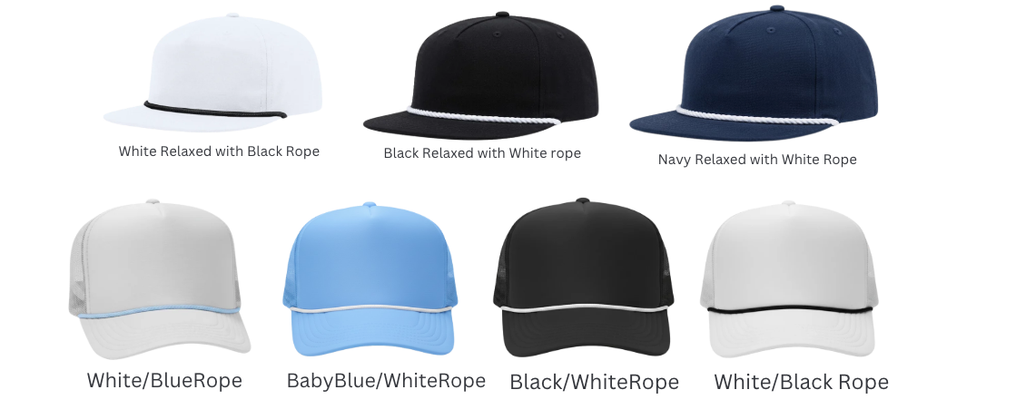 Foam Hat - Rope