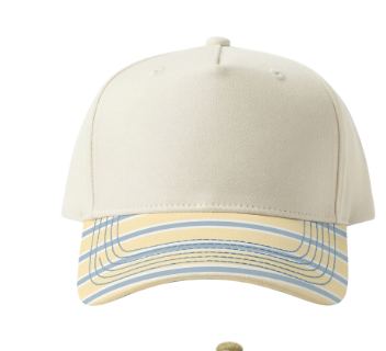 Canvas Hat - Specialty Bill Prints Polka Dots & Stripes