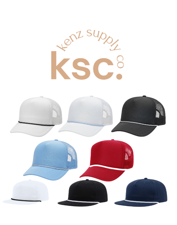 Classic Foam & Mesh Trucker Hat With Rope