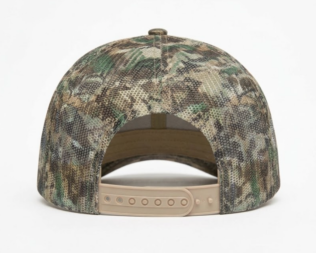 Cotton Canvas Hat - Specialty Prints | Classic Trucker Cap for Embroidery