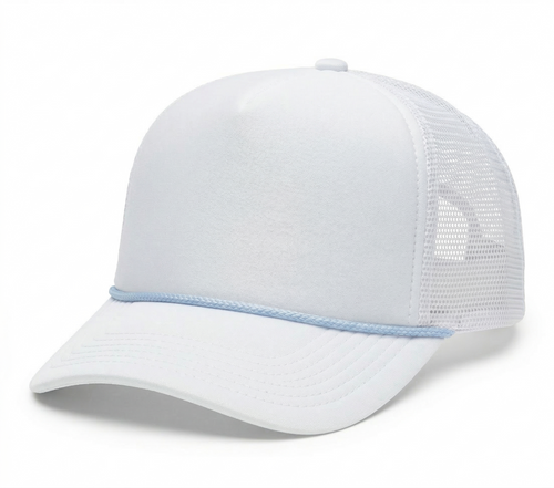 Classic Foam & Mesh Trucker Hat With Rope